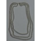 Ожерелье из 3-х цепей. Длина 60 см. Металл. Европа.