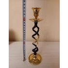 Подсвечник латунь винтажный стиль