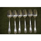 Ложки мельхиоровые, чайные   6 шт  ( 14 см )