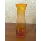 Ваза. Дятьковский завод. 1960 гг. Рубиновое стекло СССР