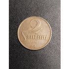2 сантима 1922 . Хорошее состояние! С 1 рубля