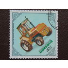 Монголия 1982 г. Трактор.