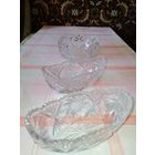 Салатницы из хрусталя