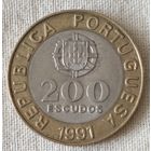 Португалия. 200 эскудо 1991 года.