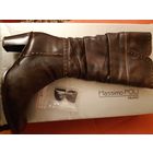 САПОГИ ЗИМНИЕ,НАТУРАЛЬНАЯ КОЖА,НАТУРАЛЬНЫЙ МЕХ,  Б\У. РАЗМЕР 38, ПОЛЬША