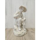 СТАРТ С 1 РУБЛЯ БЕЗ МЦ Фарфоровая статуэтка "Юный Геолог" ЗХК ПЕРЕВЫСТАВЛЯЮ