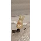 Ёлочная игрушка в реставрацию. Кошка. 25-2