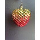 Елочная игрушка сердце СССР