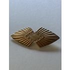 Брошь классика стразы эмаль Англия винтаж