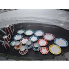 Фарфоровый сервиз Германия. Винтажный. Потрясающий раскрас!