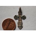 Крестик серебро 84