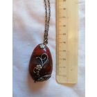 Кулон СССР янтарь