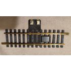 Рельс прямой с контактами питания и конденсатором L=100mm Fleischmann #6008, НО 1:87