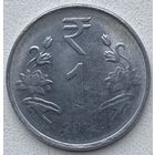 Индия 1 рупия 2011 г. Брак. Непрочекан