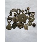 Кокарда(фрагмент),буква с эполет, ювелирные украшения и др.