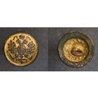 Пуговица чиновник РИ в позолоте. Нечастая.