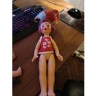 Винтажная советская кукла Петрушка (клоун)