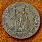 1 торговый британский доллар 1912 г.