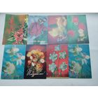 Стереооткрытки с голографическим эффектом. Флора_5. цена за 1 шт.