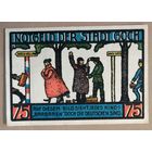 Германия, нотгельды, 75 пфеннигов 1922 год, Гох (Goch), 445.3а, вар. 6