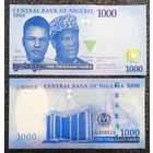 1000 найра Нигерия 2024 г. UNC