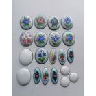 Финифть СССР, вставки для изделий