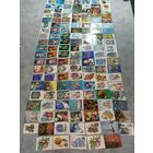 Открытки новый год 138 шт. б.у.