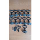 Ручки мебельные. 12 штук. Цена за всё.