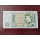 Великобритания 1 фунт 1981 UNC-
