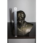 Бюст Есенина из СССР, силумин, высота 21 см., скульптор Онищенко.