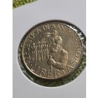 Сан-Марино 200 лир 1994 г. (  В холдере )