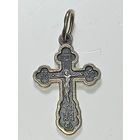 Серебряный крестик  .