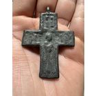 Крестик нательный старинный  Двухсторонний 15