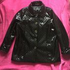 Куртка 46-54 XL лаковая стиль Шанель Оверсайз Утеплена