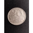 20 сантимов 1922. Хорошее состояние! С 1 рубля