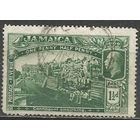 Ямайка. Король Георг V. 1-я Мировая Война. 1919г. Mi#73.