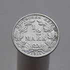 Германия 1/2 марки 1914 J