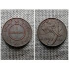 Сомали 1 чентезимо 1950/фауна/слон/(Qu)