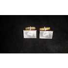 Запонки (цвет: серебристый, 11-6744)