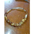 Браслет под янтарь .