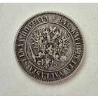 1 МАРКИ 1874 ФИНЛЯНДИЯ ВЕЛИКОЕ КНЯЖЕСТВо.