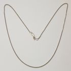 Цепочка серебро. 925 проба, зубр. Клеймо. Длина 45 см.