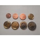 Мальта набор монет евро (8 штук), 2008) [UNC]