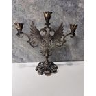 С РУБЛЯ БЕЗ МЦ!! Канделябр Двуглавый орёл