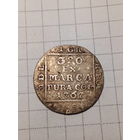 1 грош ВКЛ и Речь Посполитая 1767 год.