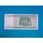 100 рублей 2000 года. Беларусь. Серия зН. аUNC. Распродажа