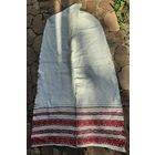 Рушник старинный домотканый,  лен, орнамент ВОСЬМИРОГИ,  ткачество,   handmade.