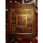 Икона "Двунадесятные праздники" 19 век