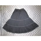 Юбка пышная воланами, из жатой ткани, р.40-42