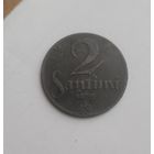 2 сантима 1928 года